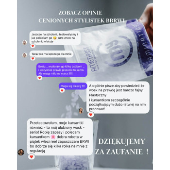 Ametyst – brazylijski wosk do twarzy My Lamination